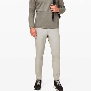 Lululemon ABC Pant Slim *Warpstreme 34" Riverstone Size 33